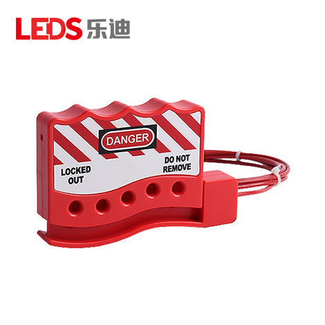 LDR11 - Grip-Type Cable Lockout with PVC-Coated Cable